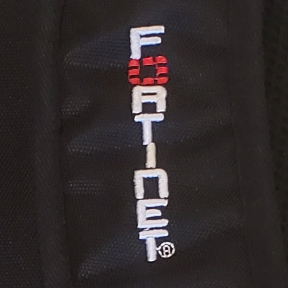 Fortinet Red and Black Computer Laptop Back Pack